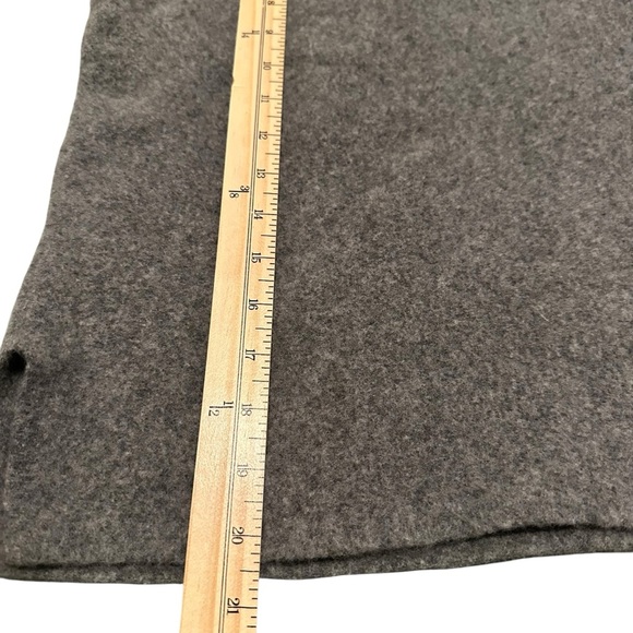 Saks Fifth Avenue Wool Blend Gray Turtleneck Sweater small petite - Picture 4 of 7